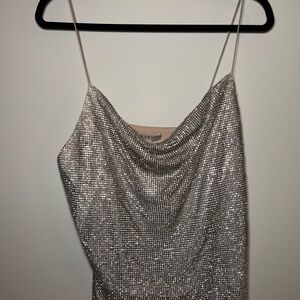 Alice and Olivia HARMON CRYSTAL TANK